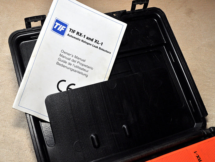 TIF RX-1 Automatic Halogen Leak Detector Set