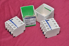 Lot of 2X Telemecanique Square D Ladn22 Auxiliary Contact Block 690V 10A