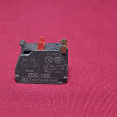 Lot Of 2X Telemecanique Schneider Electric Zbe-102 Contact Block