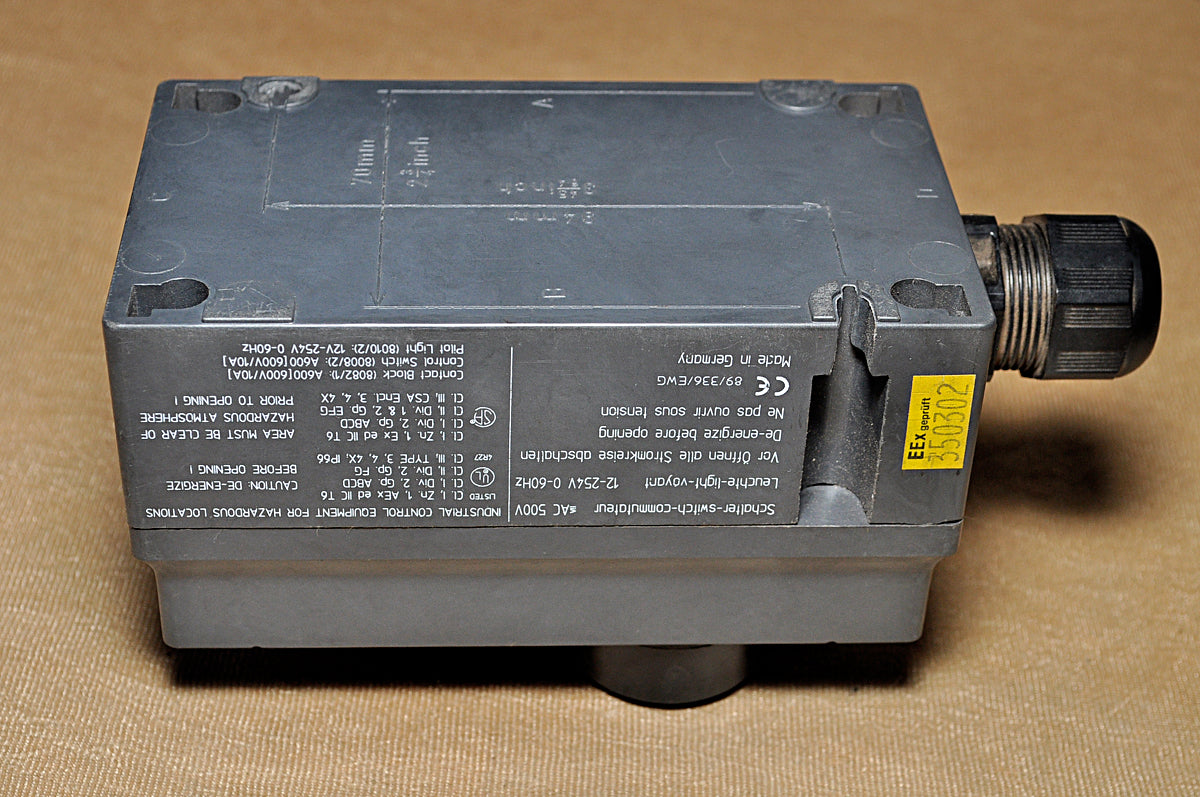 R.Stahl 8040/12 Consig Push Button 12-254V