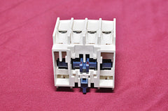 Lot of 2x schneider electric ladn 22 auxiliary contact block