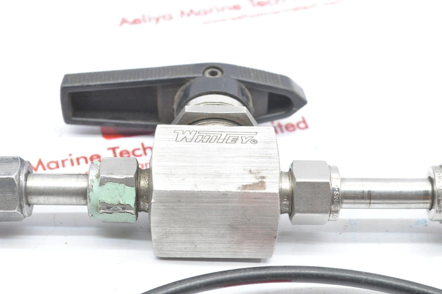 Whitey Ss-44S6 Panel Mount Ball Valve