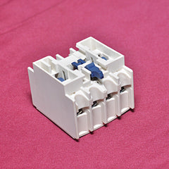 Lot of 2x schneider electric ladn 22 auxiliary contact block