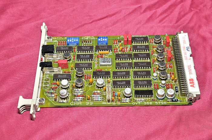 Abb Synpol Gvt 360 5796 Printed Circuit Board
