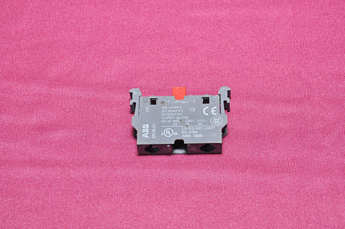 Abb Mcb-01 Contact Mcb01