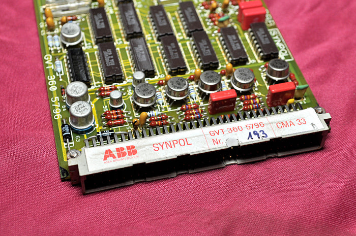 Abb Synpol Gvt 360 5796 Printed Circuit Board
