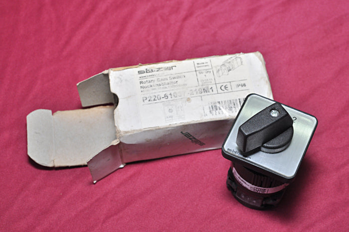 Salzer p220-61037-a01 rotary cam switch ip66