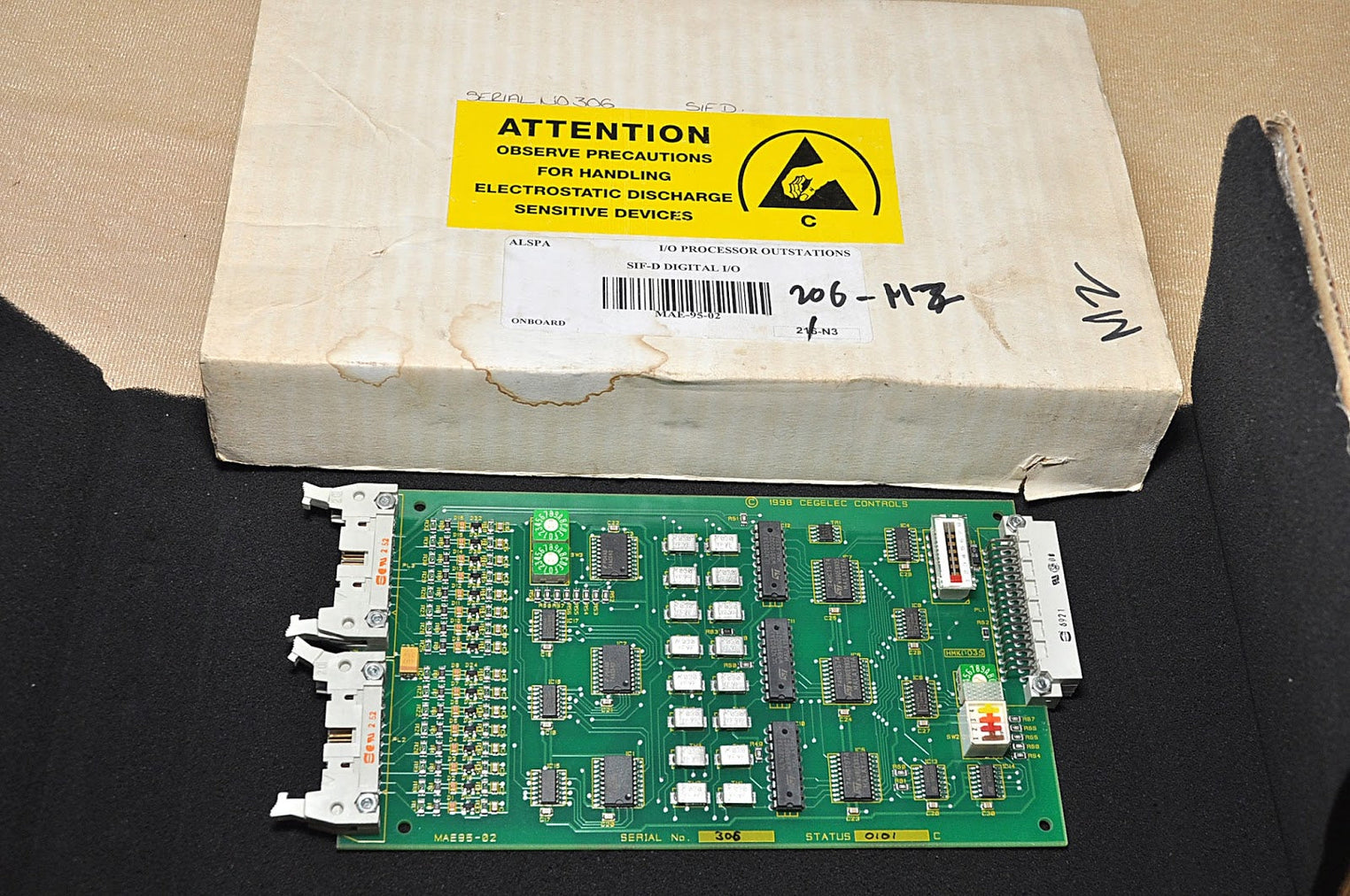 Cegelec Controls MAE95-02 Printed Circuit Board