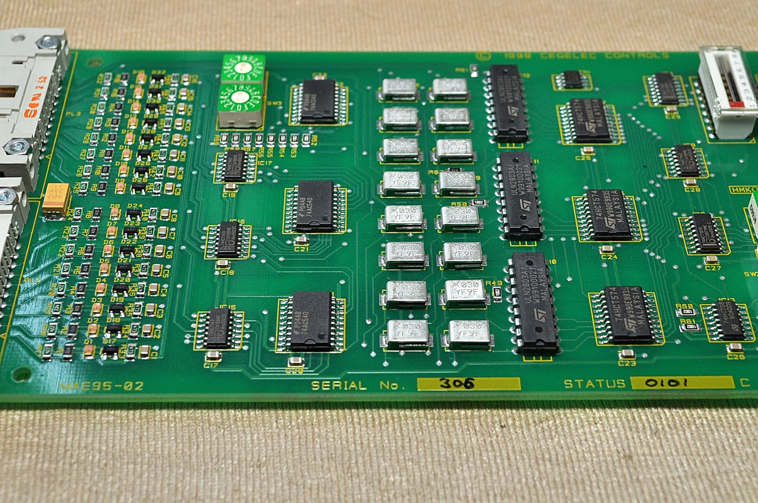 Cegelec Controls MAE95-02 Printed Circuit Board
