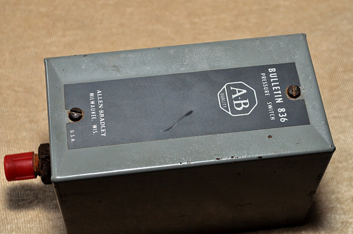Allen Bradley bulletin 836 pressure control switch