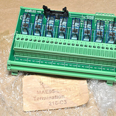 Phoenix Contact Cegelec Mae 95-06 Termination Panel 216-c3 Pcb-fsc-484-95