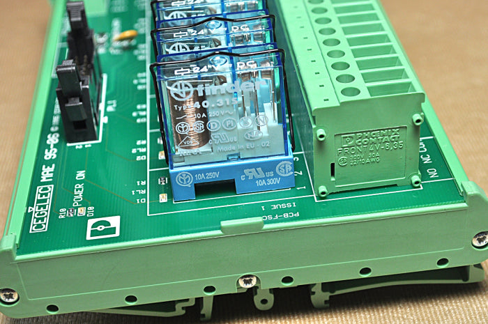 Phoenix Contact Cegelec Mae 95-06 Termination Panel 216-c3 Pcb-fsc-484-95