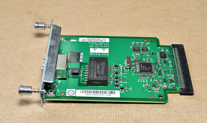 Cisco System Wic-1B-s/T-v3 V01 Isdn Bri S/T 1-port Ison Man Interface Card