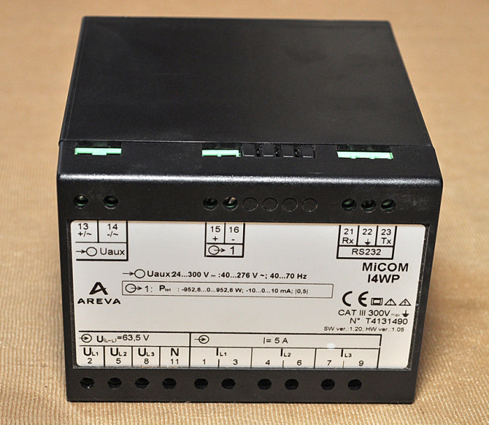 Areva Micom I4Wpqu2 Transducer 300V 40...70Hz