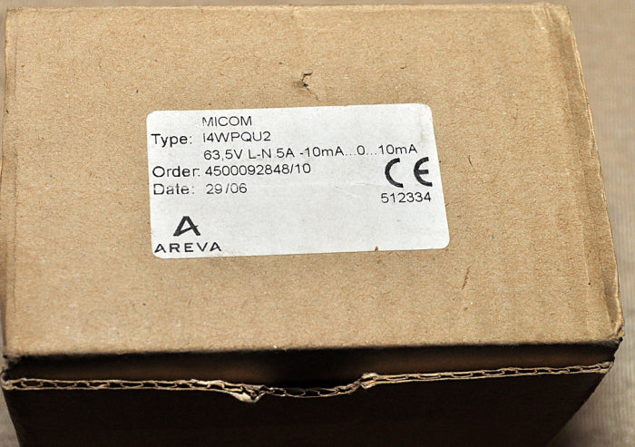 Areva Micom I4Wpqu2 Transducer 300V 40...70Hz