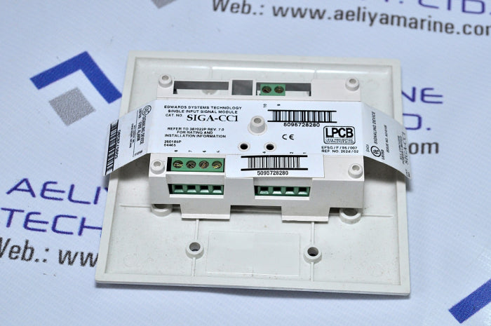 Edwards Systems Siga-cc1 Single Input Module