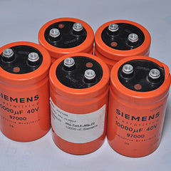Siemens Eletrolitico 10000 ?F 40V Capacitor