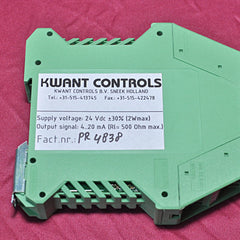 KWANT CONTROLS DUAL CHANNEL R/I-CONVERTER