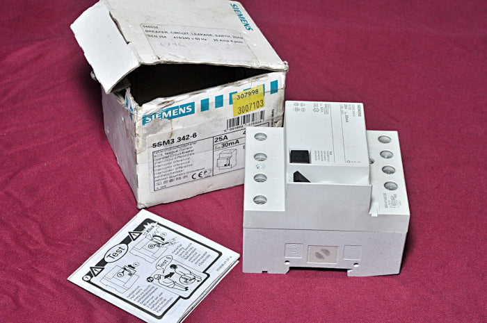 Siemens 5sm33426 current circuit breaker