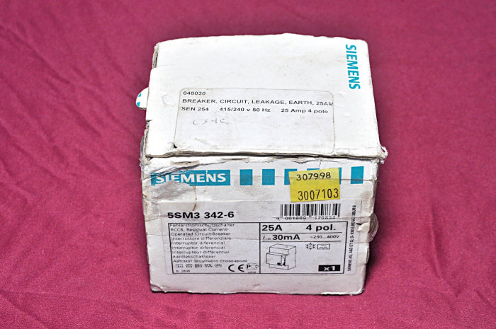Siemens 5sm33426 current circuit breaker