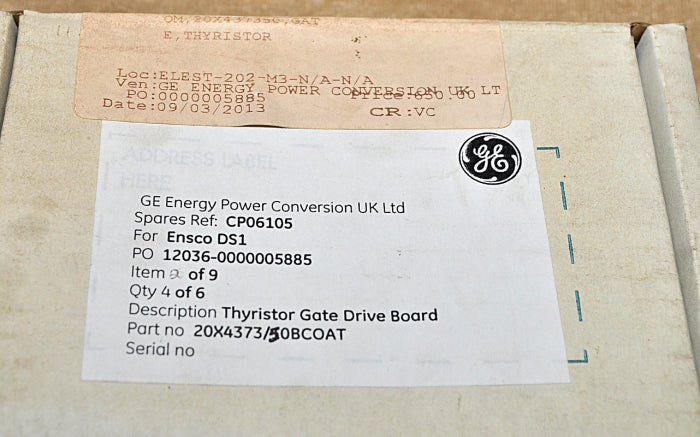 Ge thyristor gate drive board pcb circuit
