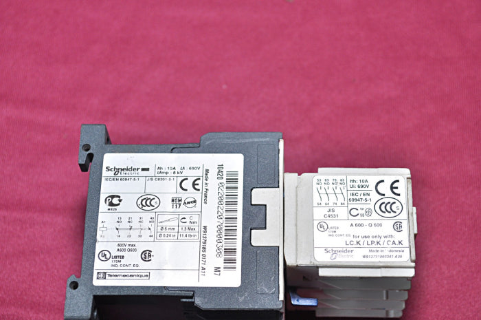 SCHNEIDER LA1KN40 TELEMECANIQUE W913791850171A11