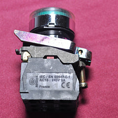 Telemecanique zbe-101 230vac illuminated psh button