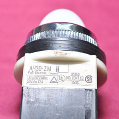 Fuji Electric White Indicator Command Switch Ah30-zm H