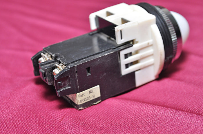 Fuji Electric White Indicator Command Switch Ah30-zm H