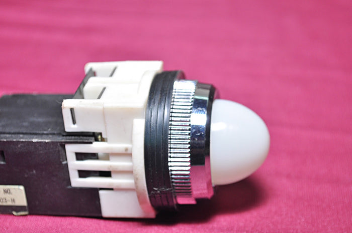 Fuji Electric White Indicator Command Switch Ah30-zm H