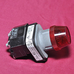 Lot Of 2X Allen-bradley 800T-p16R Series N Red Pilot Light