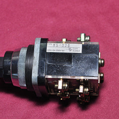 BLACK SELECTOR SWITCH 022-2 POSITION