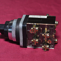 BLACK SELECTOR SWITCH 022-2 POSITION
