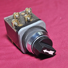 BLACK SELECTOR SWITCH 022-2 POSITION