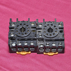 Lot of 2X OMRON PF113A-E 11 Relay Socket 250V 10A