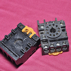 Lot of 2X OMRON PF113A-E 11 Relay Socket 250V 10A