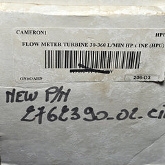 Flow technology turbine flow meter
