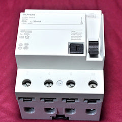SIEMENS 5SM3 342-6 RCCB CIRCUIT BREAKER 25A