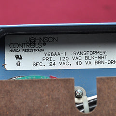 Johnson Controls Y68Aa-1 Transformer