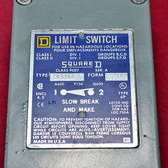 Square D Cr5362 Operating Head Limit Switch