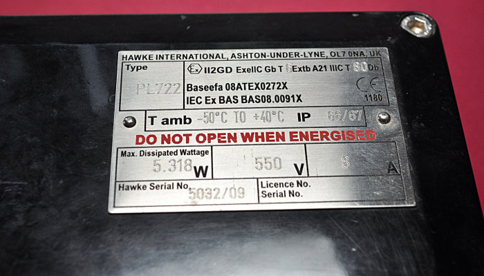 Hawke Pl722 Junction Box 550V 8A