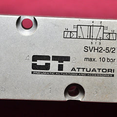 Gt Attuatori Svh2-5/2 Solenoid Valve 24V 125 Ma