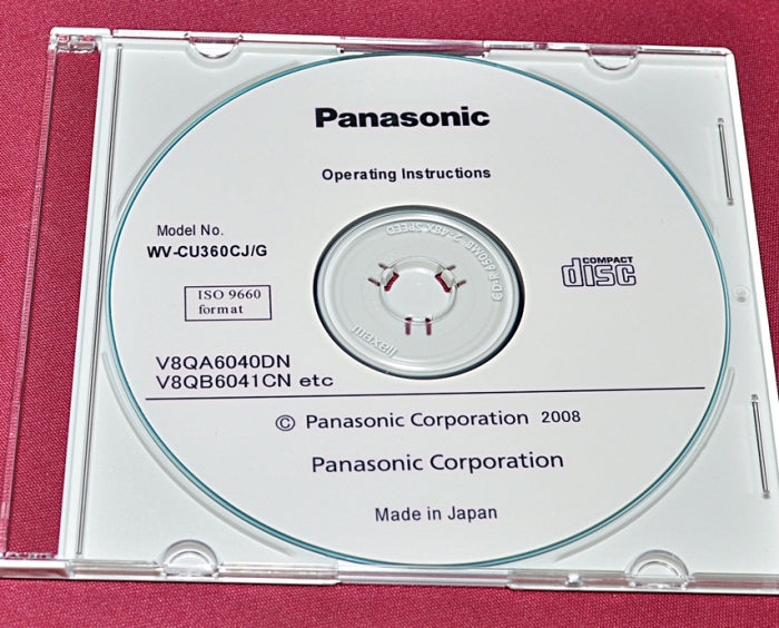 Panasonic wv-cu360cj/g systm controller