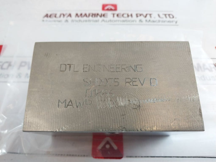 Dtl Engineering Sh0075 Rev D Valve