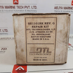 Dtl Technologies Sh1101Rk Repair Kit Rev. G
