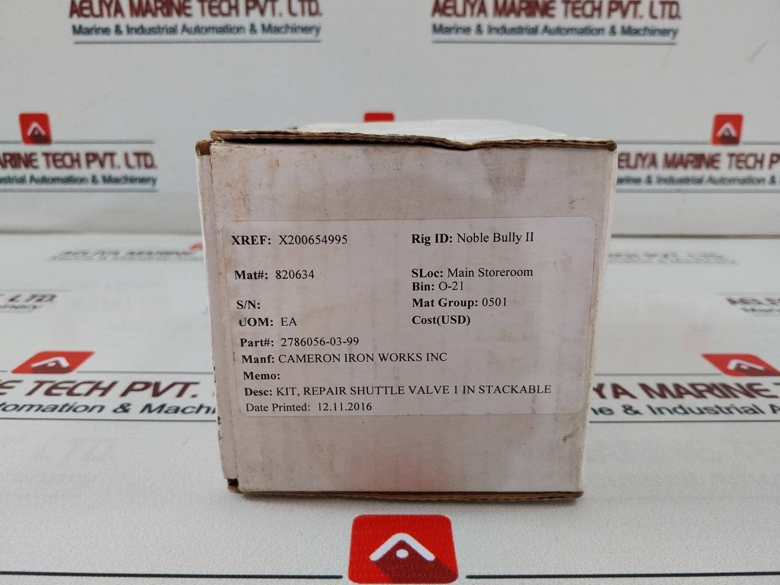 Dtl Technologies Sh1101Rk 2786056-03-99 Shuttle Valve 1 In Stackable Repair Kit