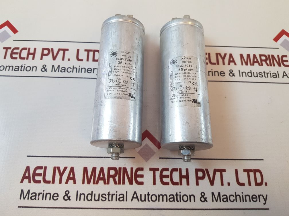 Ducati Energia 16.33.5280 Capacitor 400Vac 50-60Hz