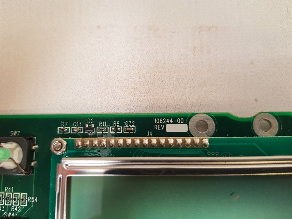 Dutek 106243-00 Rev 03 Pcb Card 106244-10 Rev E