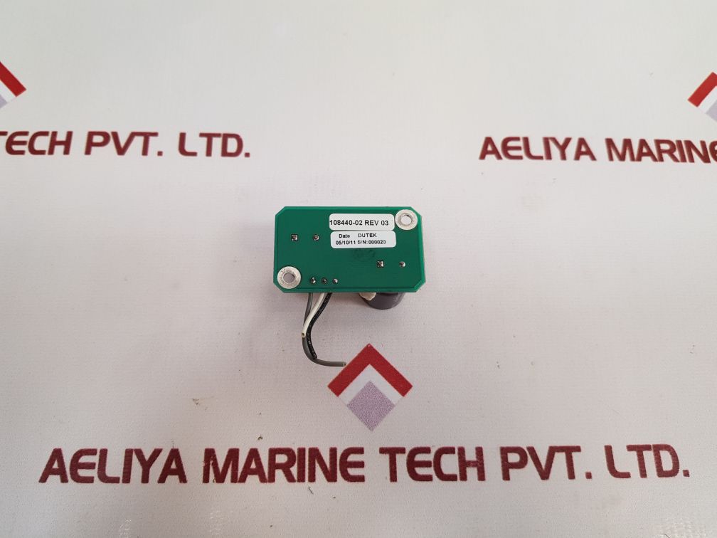 Dutek 108440-02 Rev 03 Pcb Card