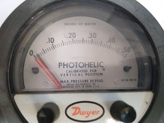 Dwyer 3000-0C Photohelic Pressure Switch